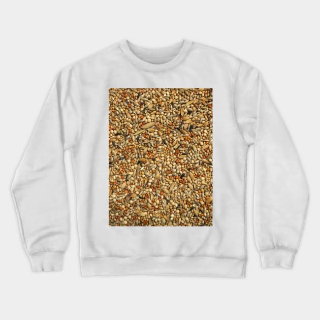 Seed (bird food) texture Crewneck Sweatshirt by FOGSJ